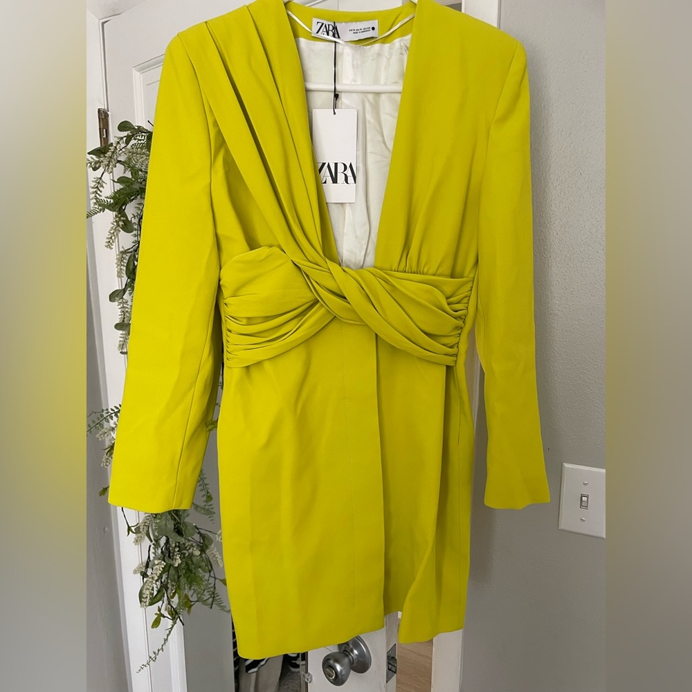 NWT Zara Limited Edition Blazer Dress Medium